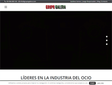 Tablet Screenshot of grupogalera.com